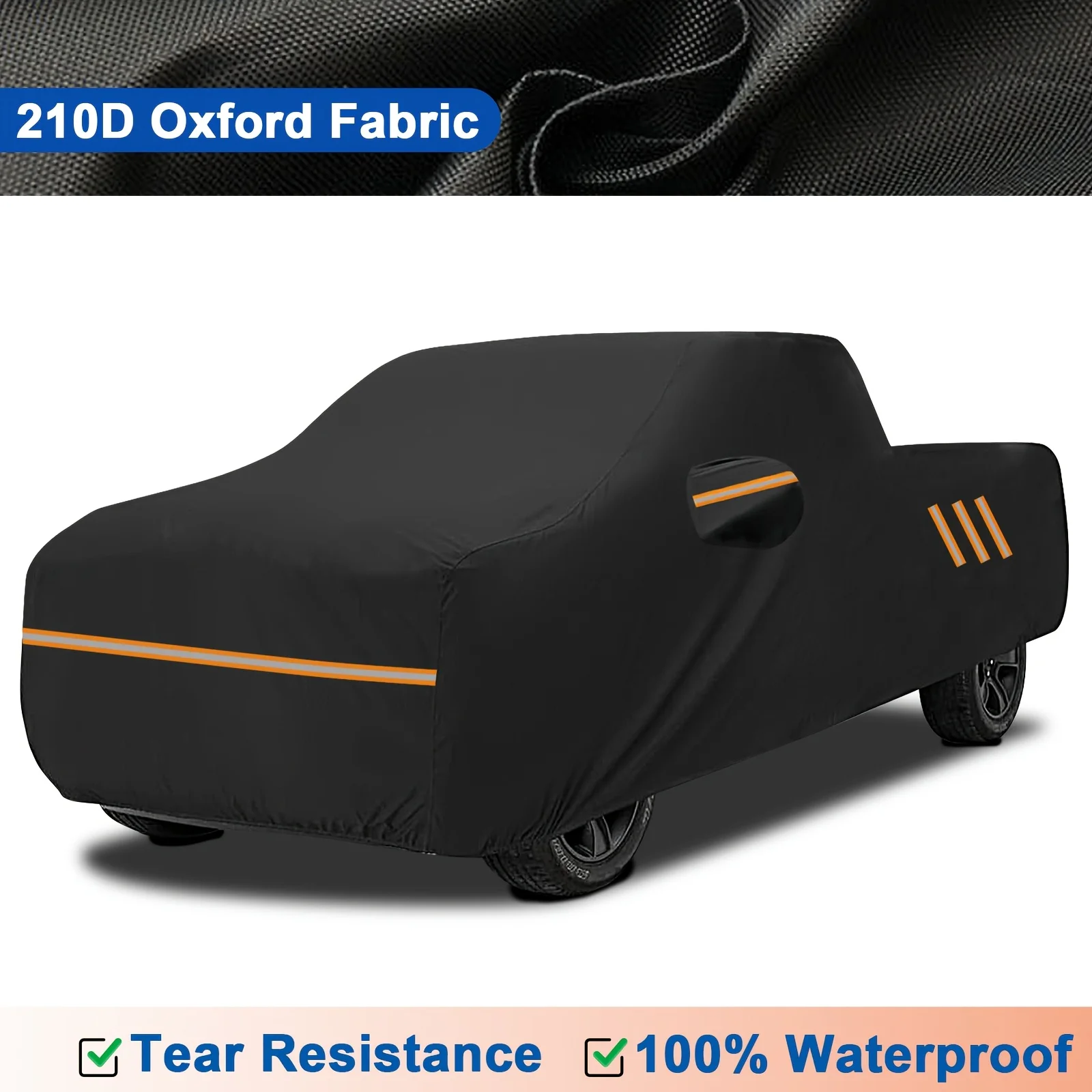 245" Truck Cover for All Weather Conditions, Complete Outdoor Pickup Protection, 210D Oxford PU Car Cover N with Storage Bag
245" Truck Cover for All Weather Conditions, Complete Outdoor Pickup Protection, 210D Oxford PU Car Cover N with Storage Bag