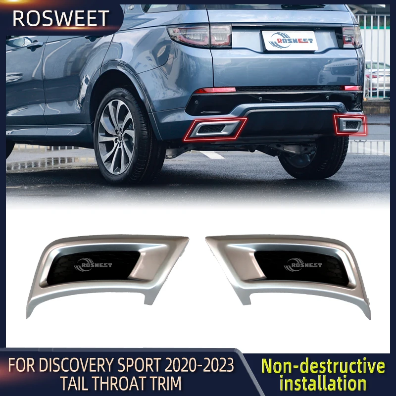 Rear Bumper Exhaust Pipe Tail Throat Trim For Land Rover Discovery Sport L550 2020-2023 LR127492/LR127494 Car Accessories
Rear Bumper Exhaust Pipe Tail Throat Trim For Land Rover Discovery Sport L550 2020-2023 LR127492/LR127494 Car Accessories