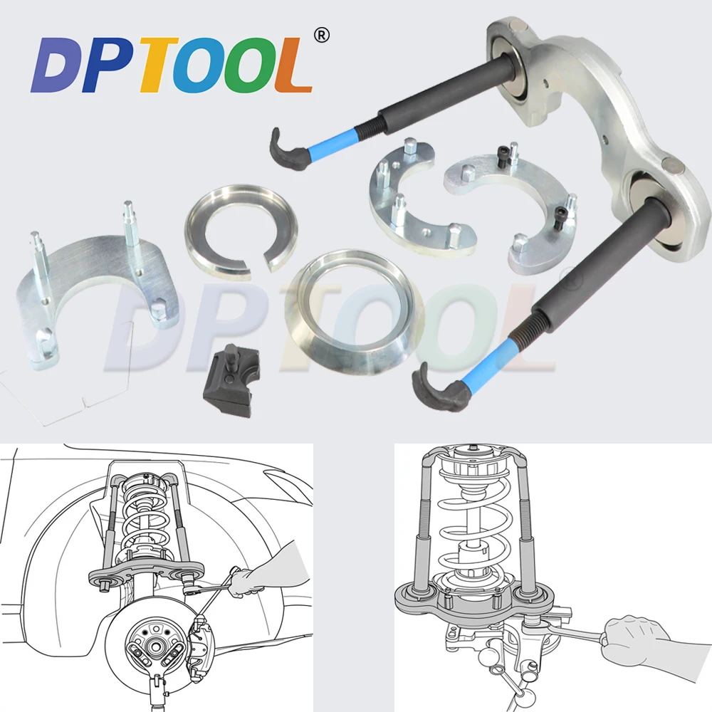 Комплект предварительного компрессора винтовой пружины
Комплект предварительного компрессора винтовой пружины