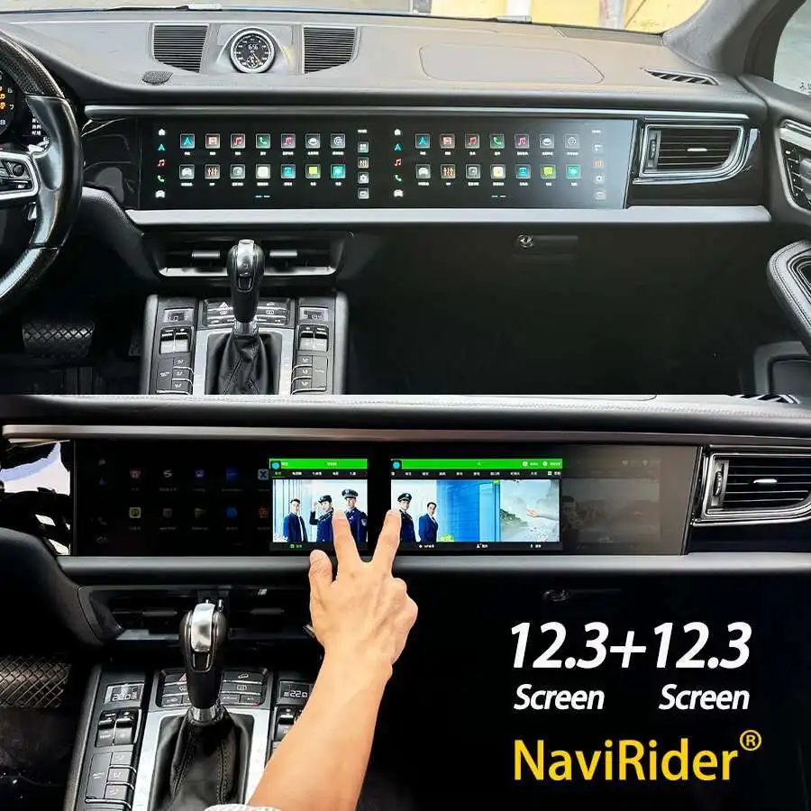 12.3inch Dual Android Screen For Porsche Macan 2011-2017 8G+256GB 2din Car GPS Multimedia Video Player Radio Head Unit Carplay
12.3inch Dual Android Screen For Porsche Macan 2011-2017 8G+256GB 2din Car GPS Multimedia Video Player Radio Head Unit Carplay
