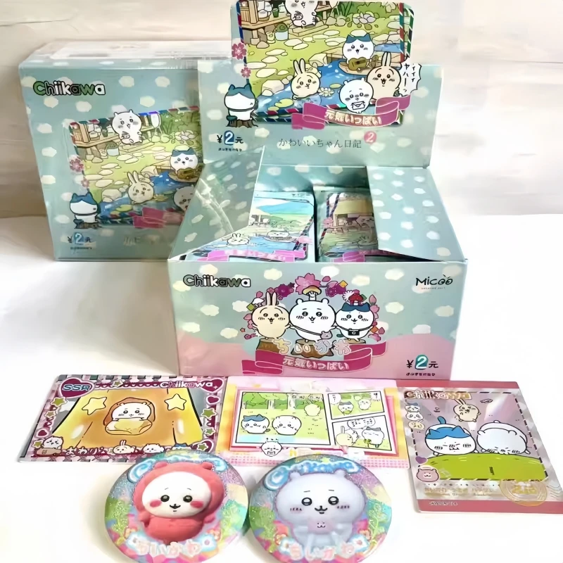 Micoo Chiikawa Hachiware Cute And Funny Blind Box Collectible Cards Rounded Corners Game Card Toy Children'S Birthday Gift
Micoo Chiikawa Hachiware Cute And Funny Blind Box Collectible Cards Rounded Corners Game Card Toy Children'S Birthday Gift