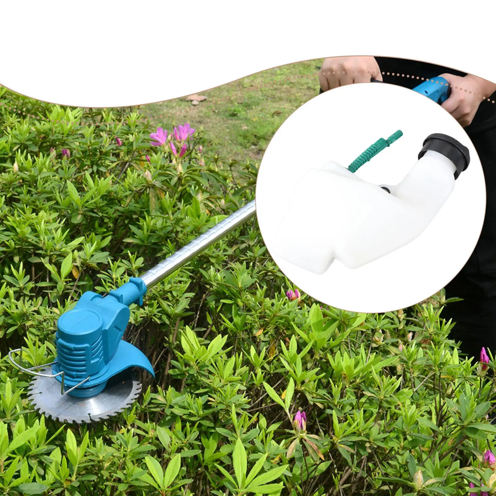 Fuel Tank for Trimmer Leak Proof White ABS Replacement Part for FS38 FS45 KM55 Garden Equipment
Fuel Tank for Trimmer Leak Proof White ABS Replacement Part for FS38 FS45 KM55 Garden Equipment
