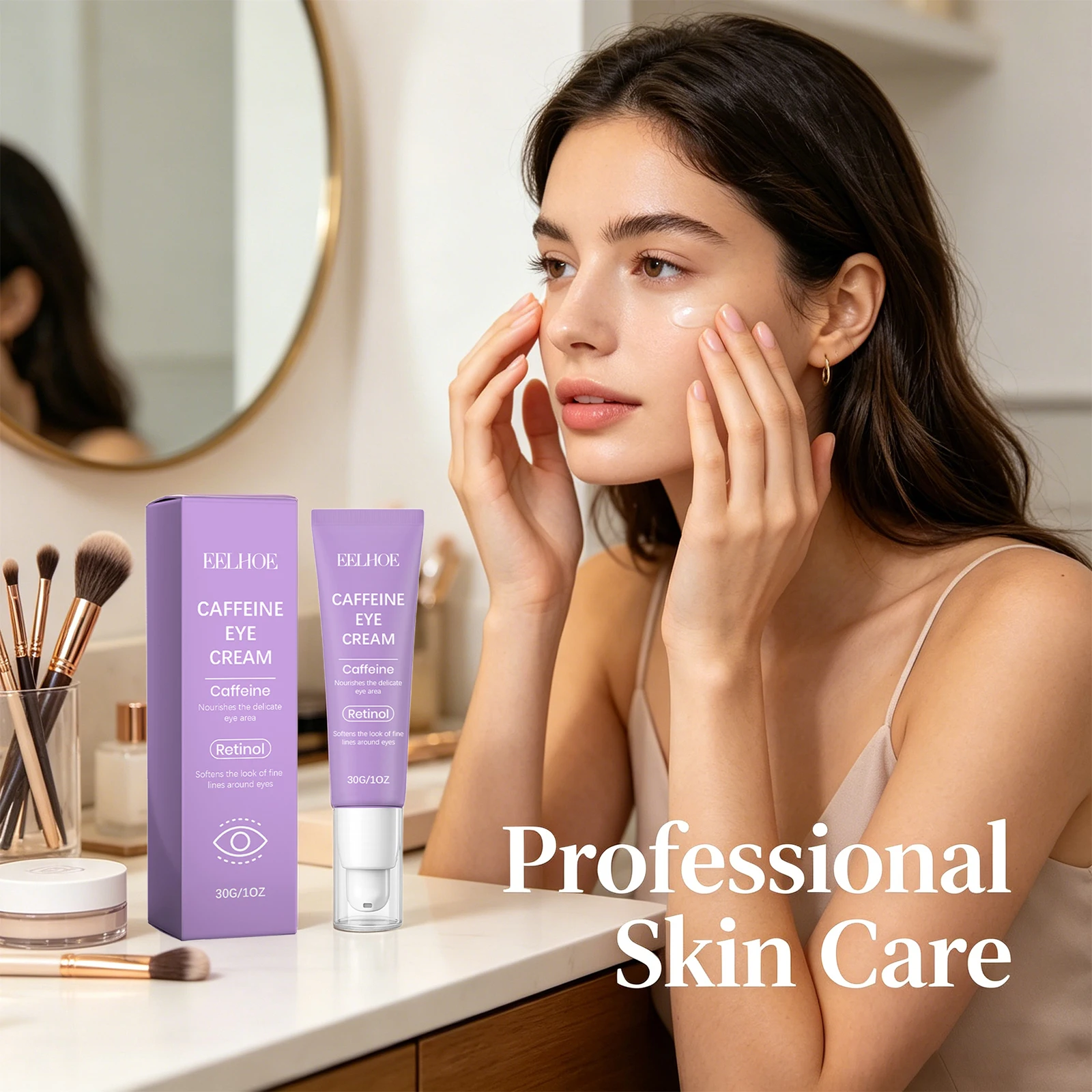 Caffeine Eye Cream Reducing Fine Lines Relieve Puffiness & Dark Circles Soothing Skin Improving Dryness Retinol Eye Moisturizer
Caffeine Eye Cream Reducing Fine Lines Relieve Puffiness & Dark Circles Soothing Skin Improving Dryness Retinol Eye Moisturizer