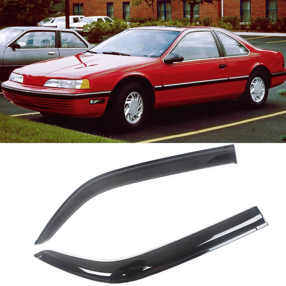 For Ford Thunder Bird 1989-1997 Side Window Wind Deflectors Visors Black Rain Guard Door Visor Vent Shades Dark Smoke Ventvisor
For Ford Thunder Bird 1989-1997 Side Window Wind Deflectors Visors Black Rain Guard Door Visor Vent Shades Dark Smoke Ventvisor