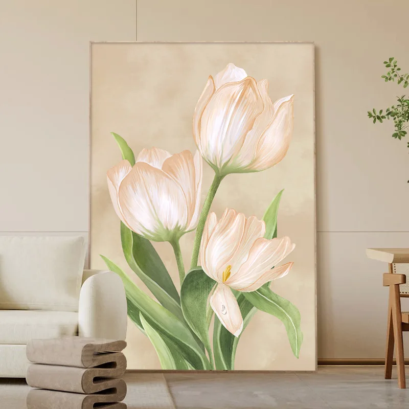 Wabi-sabi Japanese-style green plant decoration porch floor painting minimalist canvas painting
Wabi-sabi Japanese-style green plant decoration porch floor painting minimalist canvas painting