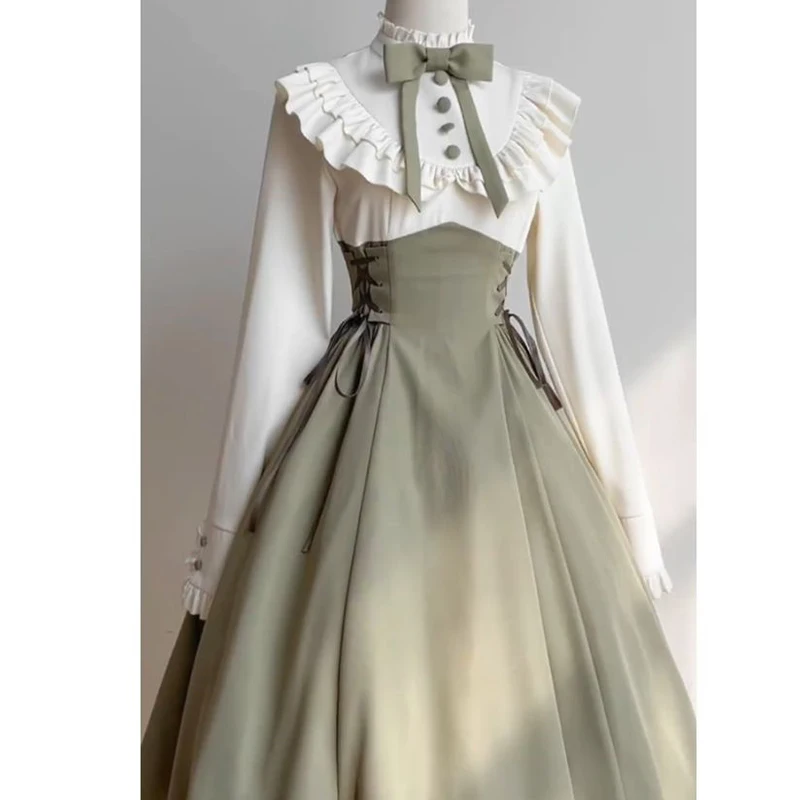2026 Y2K Fake Two Dress High Waist Retro Slim Fashion Dresses New Autumn Japanese Korean Elegant Patchwotk Dress Women Harajuku
2026 Y2K Fake Two Dress High Waist Retro Slim Fashion Dresses New Autumn Japanese Korean Elegant Patchwotk Dress Women Harajuku