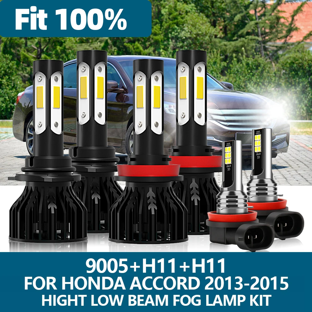 Roadsun 9005 Led Headlights H11 Auto Bulb COB Chip Lamps Car Lights Kit For Honda Accord 2013 2014 2015
Roadsun 9005 Led Headlights H11 Auto Bulb COB Chip Lamps Car Lights Kit For Honda Accord 2013 2014 2015