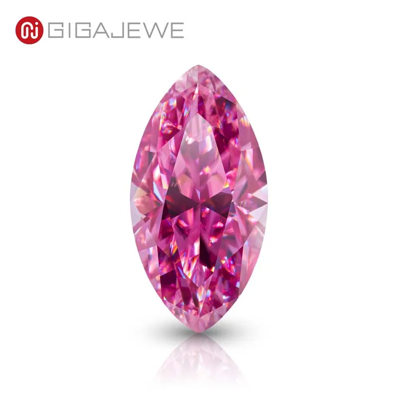 GIGAJEWE Nova Pink Marquise Cut Moissanite Loose Stone VVS1 Excellent HandCut Lab Diamond Alternative for Custom Engagement Ring
GIGAJEWE Nova Pink Marquise Cut Moissanite Loose Stone VVS1 Excellent HandCut Lab Diamond Alternative for Custom Engagement Ring