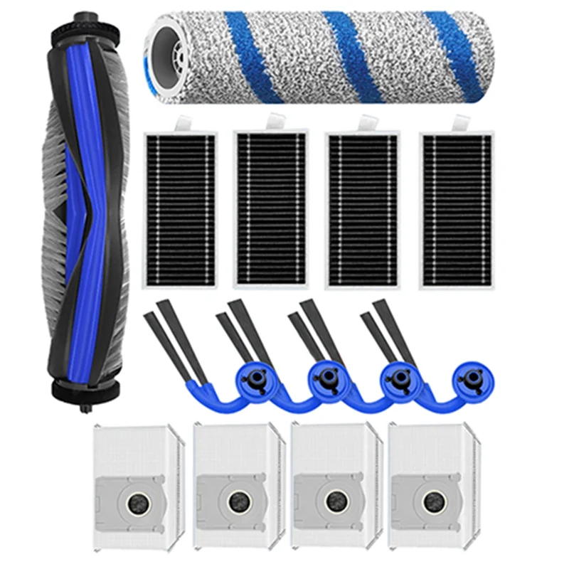 Запчасти и аксессуары YANA35R для ECOVACS DEEBOT X11 OMNICYCLONE / X11 PRO OMNI: основная и боковые щетки, HEPA-фильтр, ролик, насадка для влажной уборки
Запчасти и аксессуары YANA35R для ECOVACS DEEBOT X11 OMNICYCLONE / X11 PRO OMNI: основная и боковые щетки, HEPA-фильтр, ролик, насадка для влажной уборки