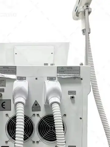 The Newest 2 In 1 Titanium Ice Platinum Soprano Diode Laser Hair Removal Machine 4000W 755/808/940/1064nm Painless 4 Wavelengths
The Newest 2 In 1 Titanium Ice Platinum Soprano Diode Laser Hair Removal Machine 4000W 755/808/940/1064nm Painless 4 Wavelengths