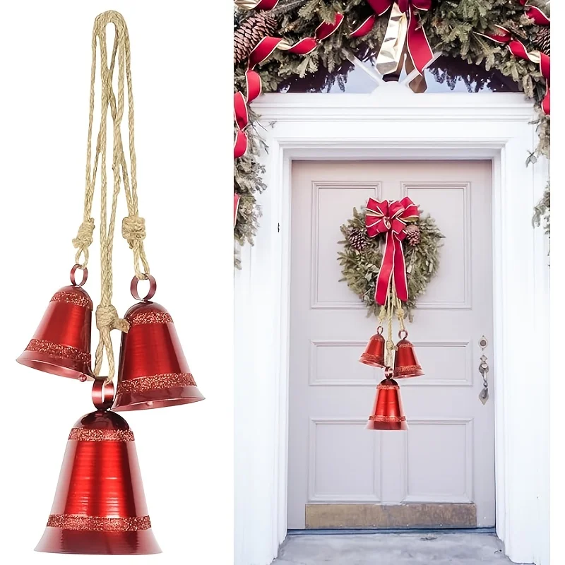 Decorative Bells, Christmas Bells, Metal Indoor And Outdoor Blessing Bells, Red Metal Bell Ornaments Decorations
Decorative Bells, Christmas Bells, Metal Indoor And Outdoor Blessing Bells, Red Metal Bell Ornaments Decorations