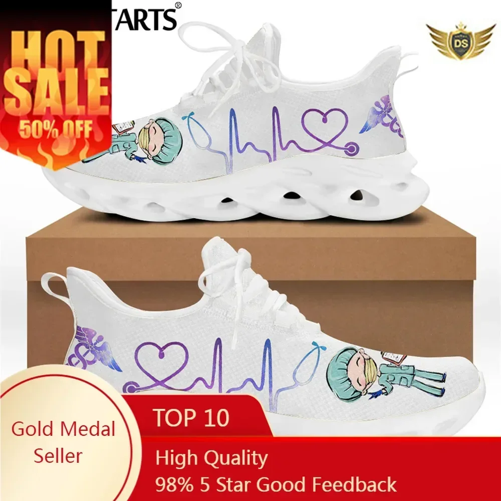 Women White Nursing Shoes Cute Cartoon Nurse Doctor Healthcare Brand Design Ladies Mesh Flats Sneakers Zapatillas
Women White Nursing Shoes Cute Cartoon Nurse Doctor Healthcare Brand Design Ladies Mesh Flats Sneakers Zapatillas
