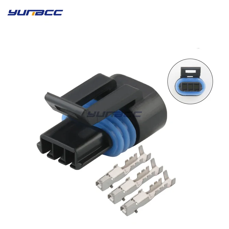 10 Sets 3 Pin 12162182 12162185 Delphi GM Auto Sensor Waterproof Wire Connectors Female Jinbei Ignition Coil Harness Cable Plug
10 Sets 3 Pin 12162182 12162185 Delphi GM Auto Sensor Waterproof Wire Connectors Female Jinbei Ignition Coil Harness Cable Plug
