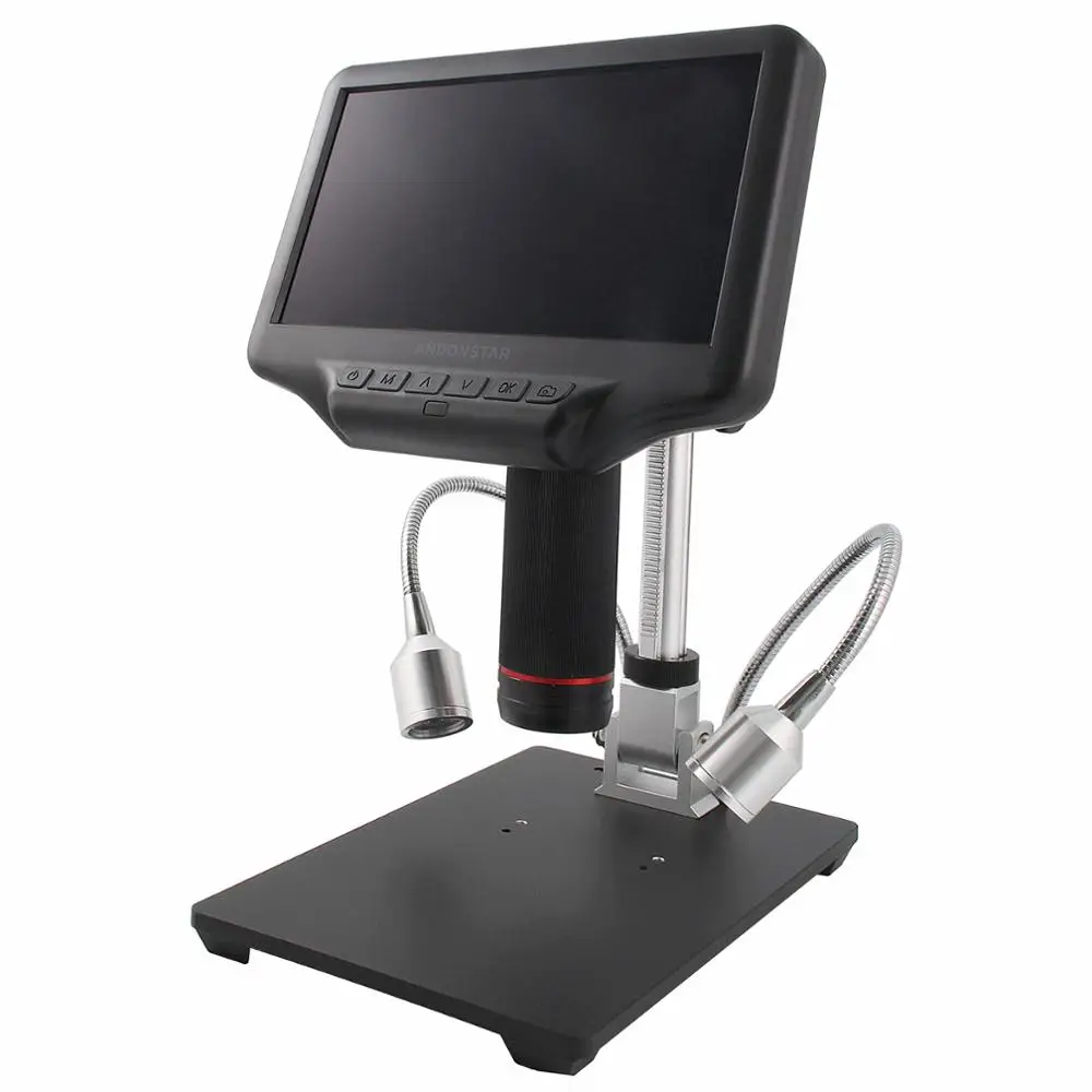 Andonstar AD407 Digital Microscope with 7" Screen LEDs 270X 4MP 3D Effect Adjustable Stand Monitor
Andonstar AD407 Digital Microscope with 7" Screen LEDs 270X 4MP 3D Effect Adjustable Stand Monitor