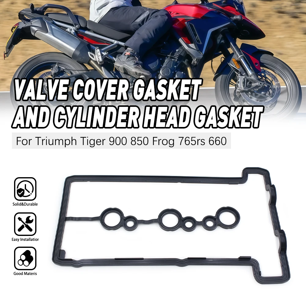 Black Rubber Cylinder Head Cover Gasket Fit For Daytona 675 675r Street Triple RS R S Tiger 660 Sport 800 850 900 T1261765
Black Rubber Cylinder Head Cover Gasket Fit For Daytona 675 675r Street Triple RS R S Tiger 660 Sport 800 850 900 T1261765