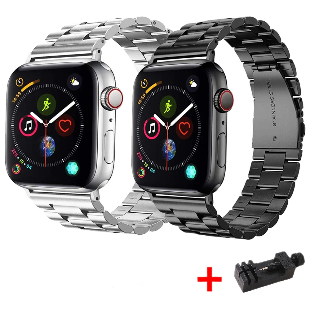 Compatible Apple Watch Band Strap 41/45/40/44/38/42MM Stainless Steel Band Business Replacement iWatch Strap Series7/6/5/4/3/2/1
Compatible Apple Watch Band Strap 41/45/40/44/38/42MM Stainless Steel Band Business Replacement iWatch Strap Series7/6/5/4/3/2/1