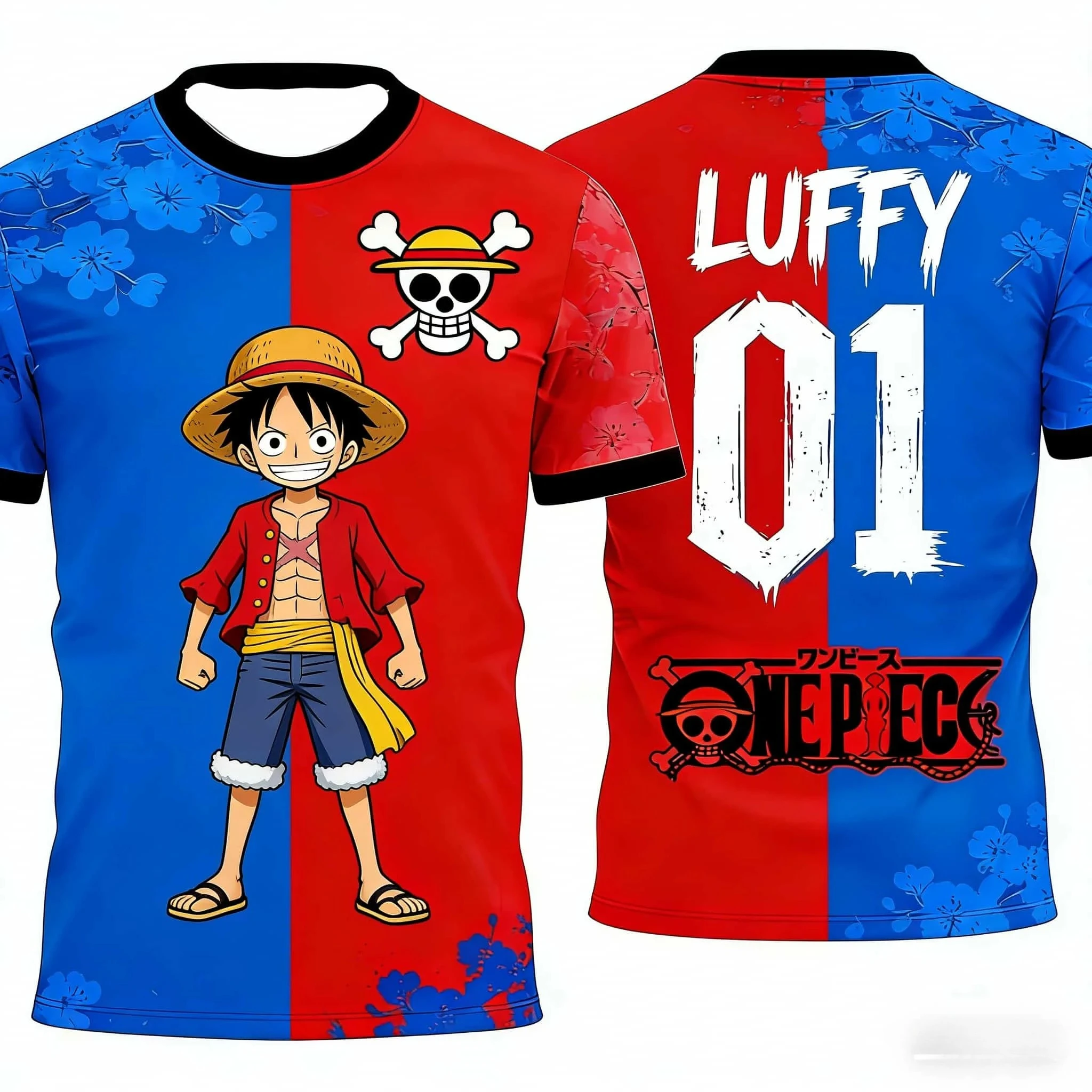 2026 Summer One Piece Monkey D. Luffy 01 Short Sleeve T-Shirt 3D Quick Dry for Men Women Kids Anime Loose Tee Sports Casual Top
2026 Summer One Piece Monkey D. Luffy 01 Short Sleeve T-Shirt 3D Quick Dry for Men Women Kids Anime Loose Tee Sports Casual Top