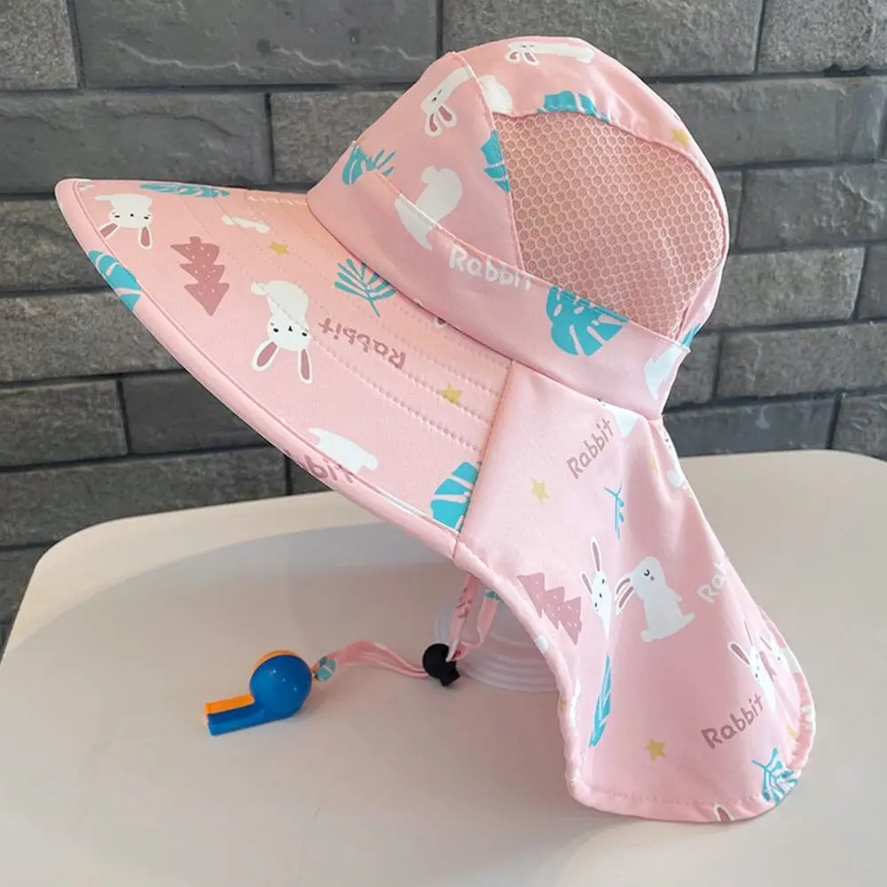 Summer Baby Sun Hat Bucket Cap With Whistle For Girls Boys Outdoor Neck Ear Cover Anti UV Kids Beach Caps
Summer Baby Sun Hat Bucket Cap With Whistle For Girls Boys Outdoor Neck Ear Cover Anti UV Kids Beach Caps