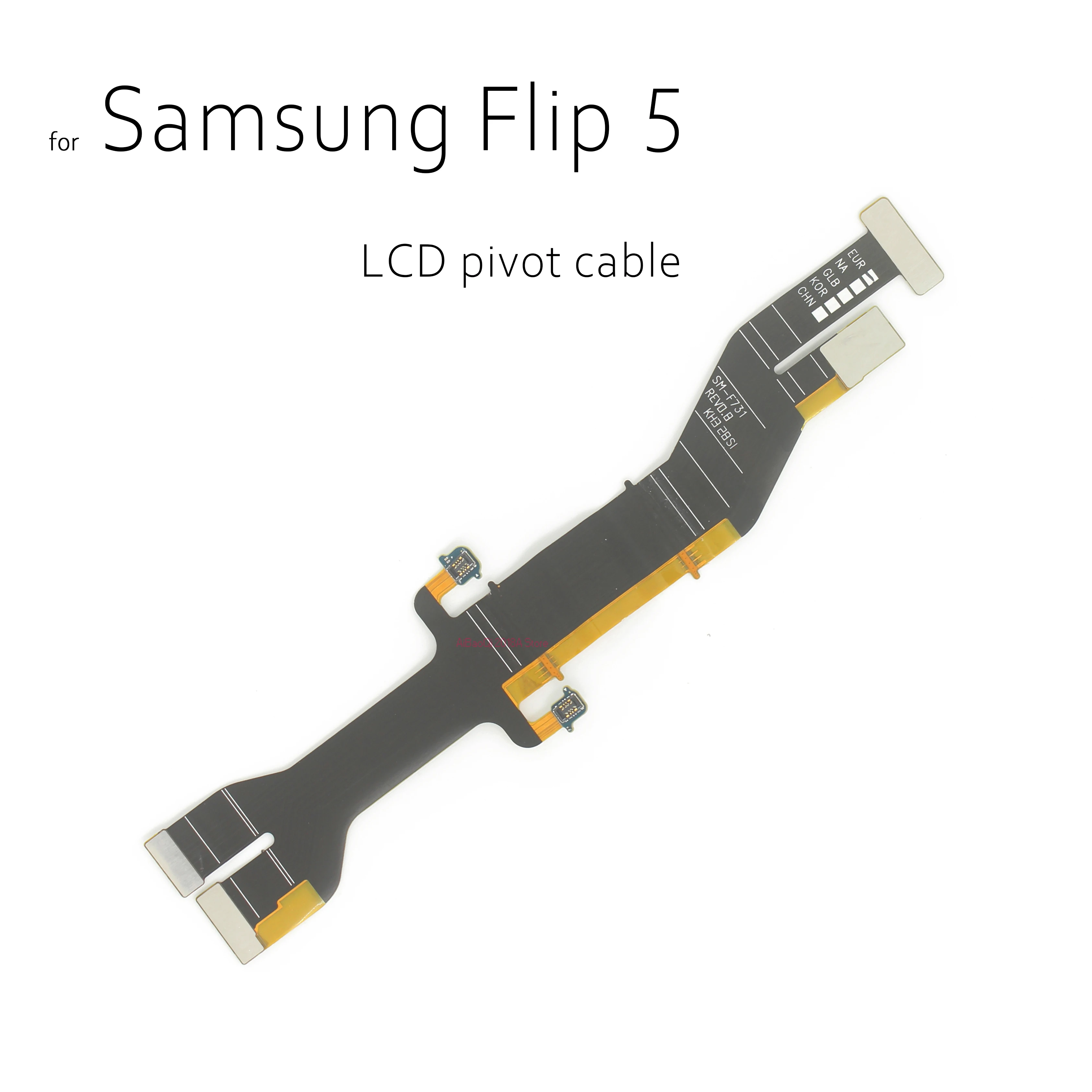 Основная плата, гибкий ленточный ЖК-кабель для Samsung Galaxy Z Flip 5 F731, кабель с вращающимся валом
Основная плата, гибкий ленточный ЖК-кабель для Samsung Galaxy Z Flip 5 F731, кабель с вращающимся валом