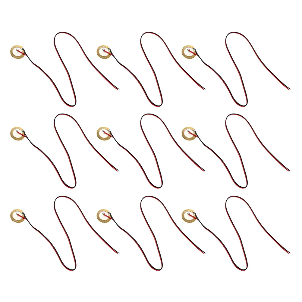 12 PCS Tuner Guitar Pickup Buzzer Piezoelectric Disc Metal Sounder Sensor Trigger
12 PCS Tuner Guitar Pickup Buzzer Piezoelectric Disc Metal Sounder Sensor Trigger