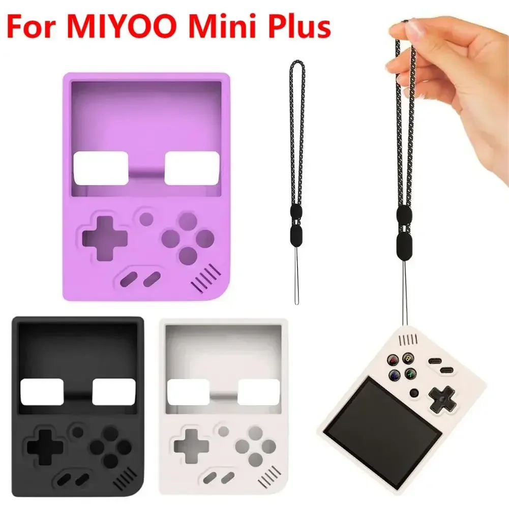 Силиконовый защитный чехол для MIYOO Mini Plus/Mini игровой консоли, мягкий чехол, противоскользящий чехол со шнурком
Силиконовый защитный чехол для MIYOO Mini Plus/Mini игровой консоли, мягкий чехол, противоскользящий чехол со шнурком
