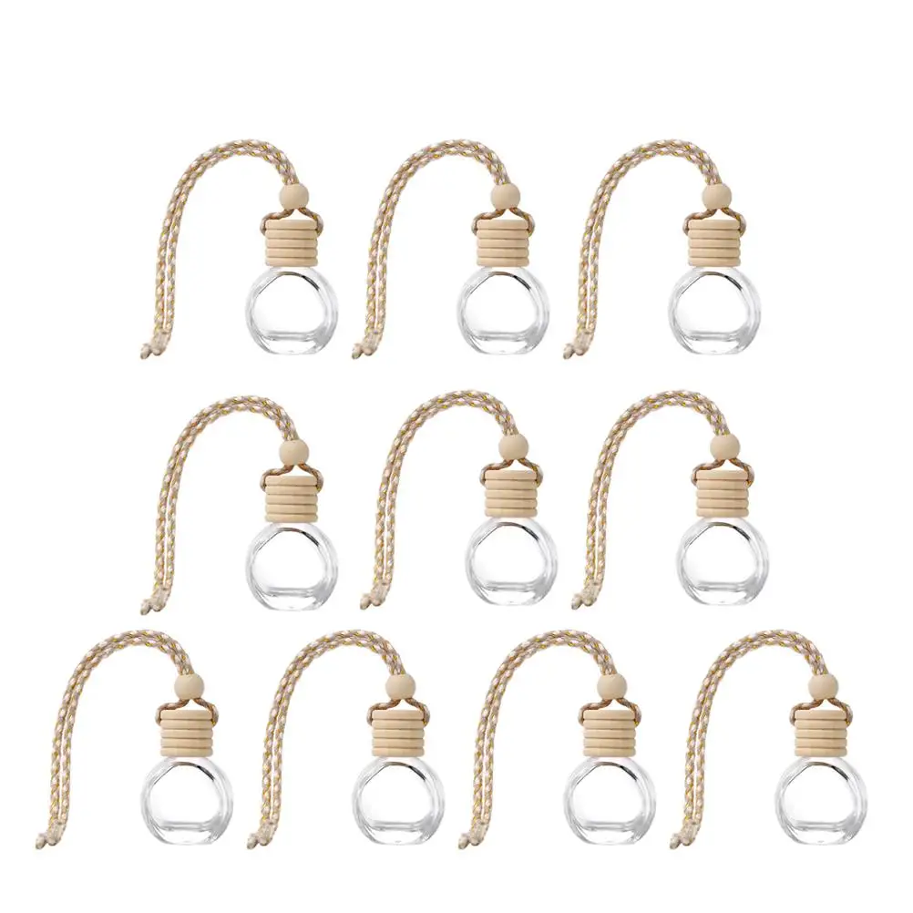 10 Pcs Car Perfume Bottle Hanging Diffuser Essential Oil Air Freshener Mini Clear Volatile Empty Refillable Car Accessories
10 Pcs Car Perfume Bottle Hanging Diffuser Essential Oil Air Freshener Mini Clear Volatile Empty Refillable Car Accessories