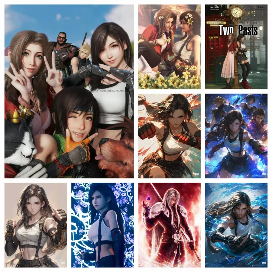 Final Fantasy Game Diamond Painting Kits Photo Art 5d Diy Full Drills Mosaic Cross Stitch Embroidery Home Decor Gift
Final Fantasy Game Diamond Painting Kits Photo Art 5d Diy Full Drills Mosaic Cross Stitch Embroidery Home Decor Gift