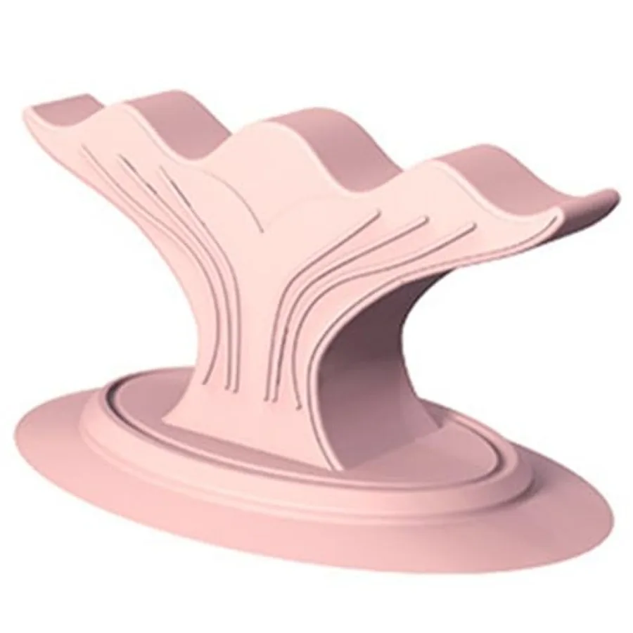Fish Tail Shaped Nail Art Cushion Nail Polish Holder - Silicone Hand Rest Finger Separators for Home and Salon Use Pink
Fish Tail Shaped Nail Art Cushion Nail Polish Holder - Silicone Hand Rest Finger Separators for Home and Salon Use Pink
