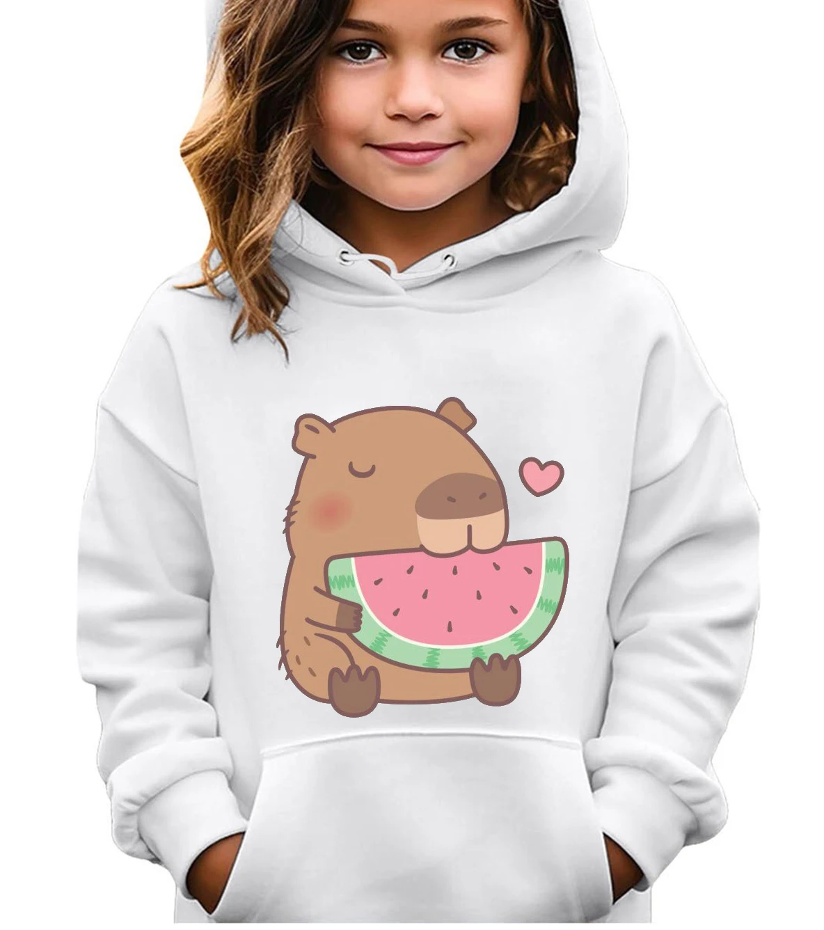 Capybara Loves Watermelon Hoodies Children Cartoon Clothes Cute Kids Girls Sweatshirt Autumn Long Sleeve Hoodie Baby Boys Tops
Capybara Loves Watermelon Hoodies Children Cartoon Clothes Cute Kids Girls Sweatshirt Autumn Long Sleeve Hoodie Baby Boys Tops