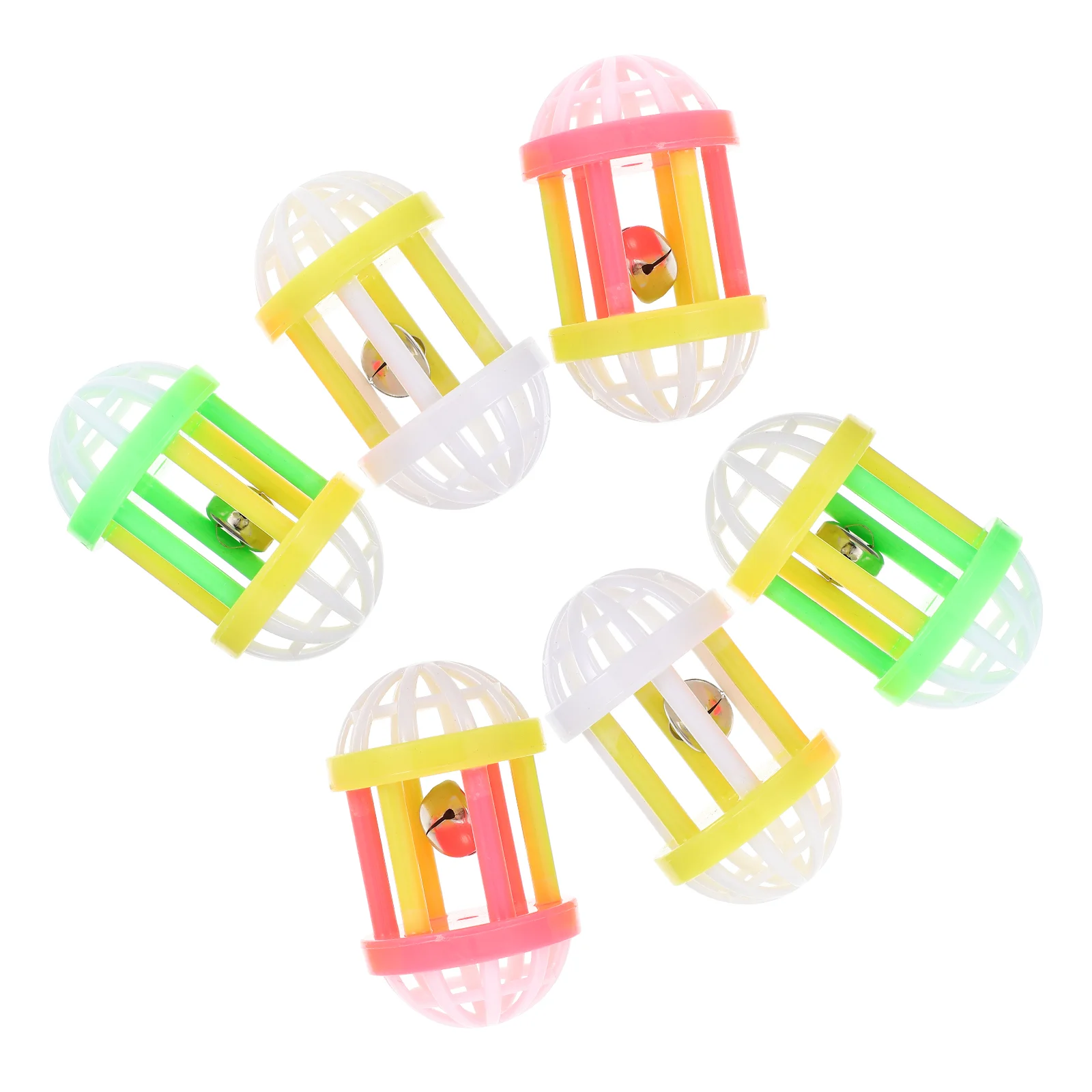 10 Pcs Cat Playing Bell Accessory Kitten Teaser Interactive The Plastic Supply Wear-resistant
10 Pcs Cat Playing Bell Accessory Kitten Teaser Interactive The Plastic Supply Wear-resistant