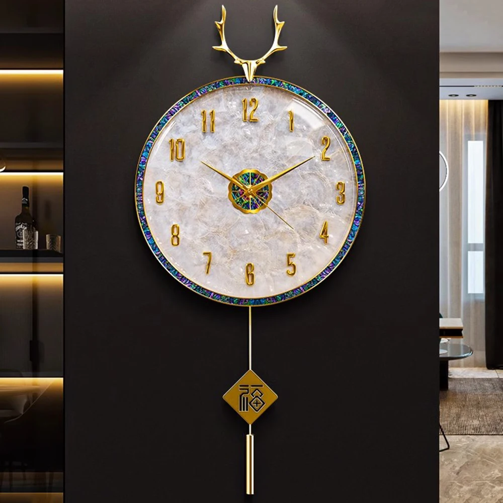 Classic Numbers Wall Clock European Pendulum Designer Bedroom Wall Clock Movement Luxury Horloge Murale Home Accessories
Classic Numbers Wall Clock European Pendulum Designer Bedroom Wall Clock Movement Luxury Horloge Murale Home Accessories