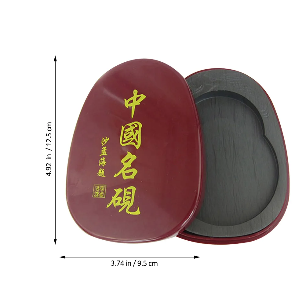 Inkstone with Cover 5 Inch Round Size Calligraphy Inkstone for Kids Students Teachers Painting Lovers Traditional Writing
Inkstone with Cover 5 Inch Round Size Calligraphy Inkstone for Kids Students Teachers Painting Lovers Traditional Writing