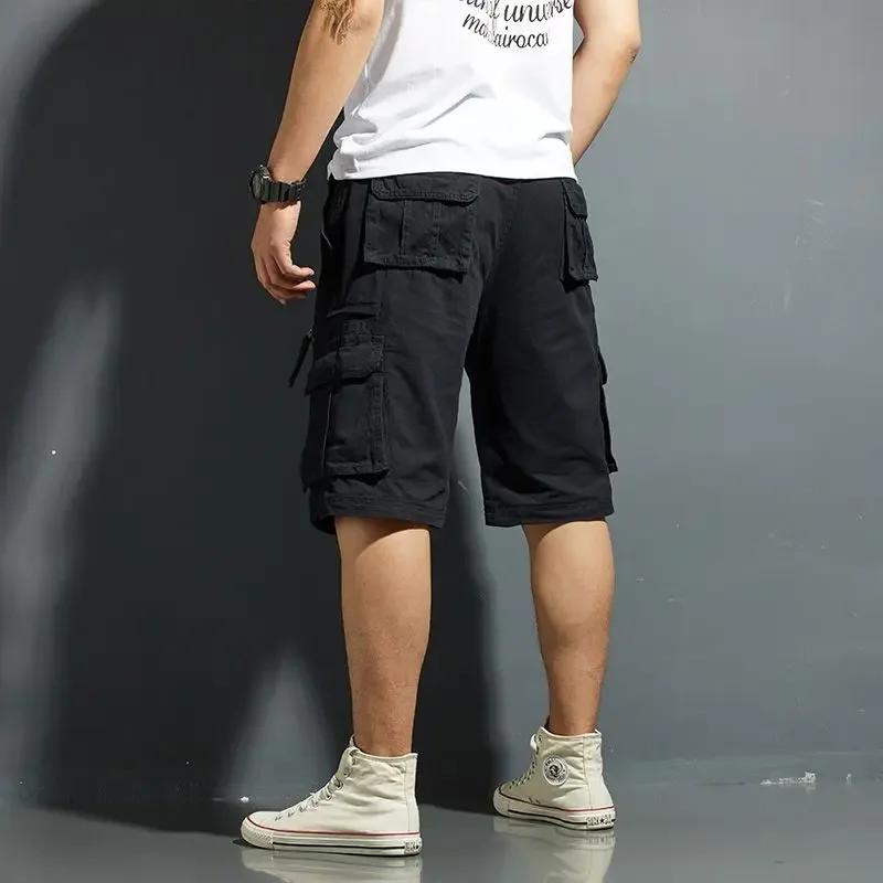 Однотонные мужские шорты-карго, мешковатые длинные бермуды, мужские короткие брюки, свободная широкая хлопковая одежда с несколькими карманами, потертая одежда Y2k
Однотонные мужские шорты-карго, мешковатые длинные бермуды, мужские короткие брюки, свободная широкая хлопковая одежда с несколькими карманами, потертая одежда Y2k