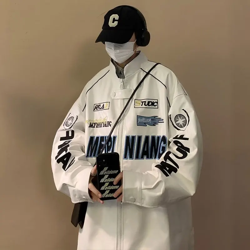 Loose Fit American Street Sle Zipper Cardigan Jaet for Men Trendy Design Casual Outerwear for Autumn And Winter
Loose Fit American Street Sle Zipper Cardigan Jaet for Men Trendy Design Casual Outerwear for Autumn And Winter