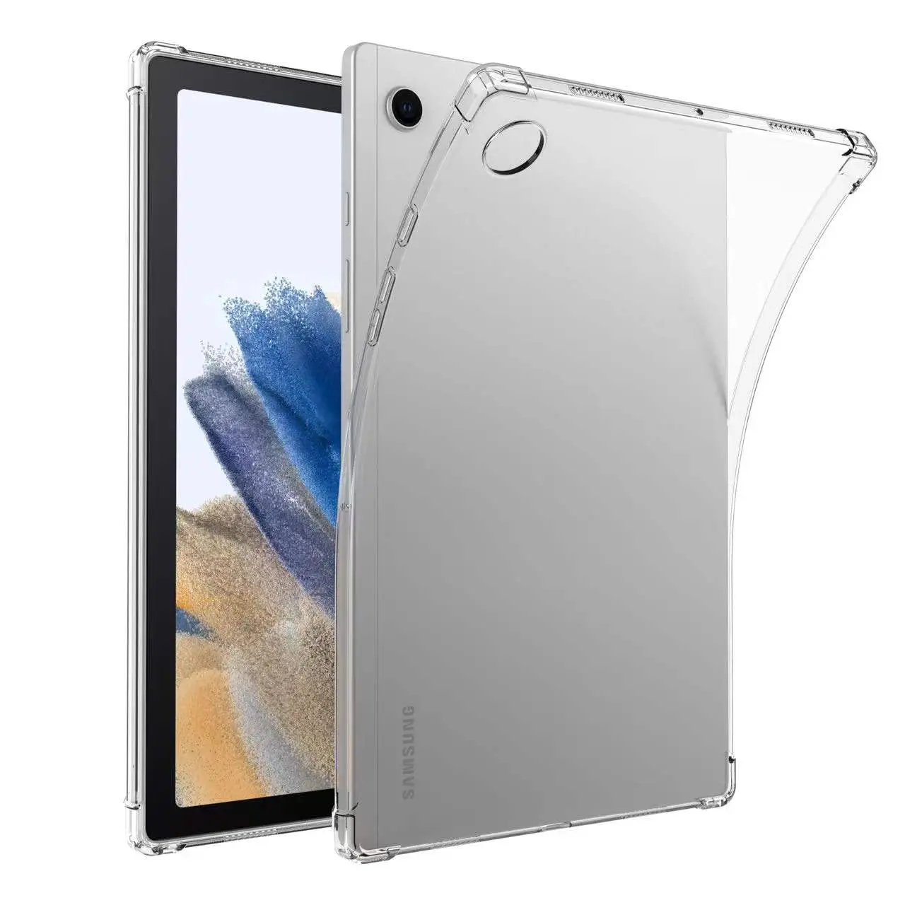 Clear Case for Samsung Galaxy Tab A8 10.5 Inch 2022 (SM-X200/X205/X207) Shockproof Silicon Protective Skin Case/Slim Back Cover
Clear Case for Samsung Galaxy Tab A8 10.5 Inch 2022 (SM-X200/X205/X207) Shockproof Silicon Protective Skin Case/Slim Back Cover