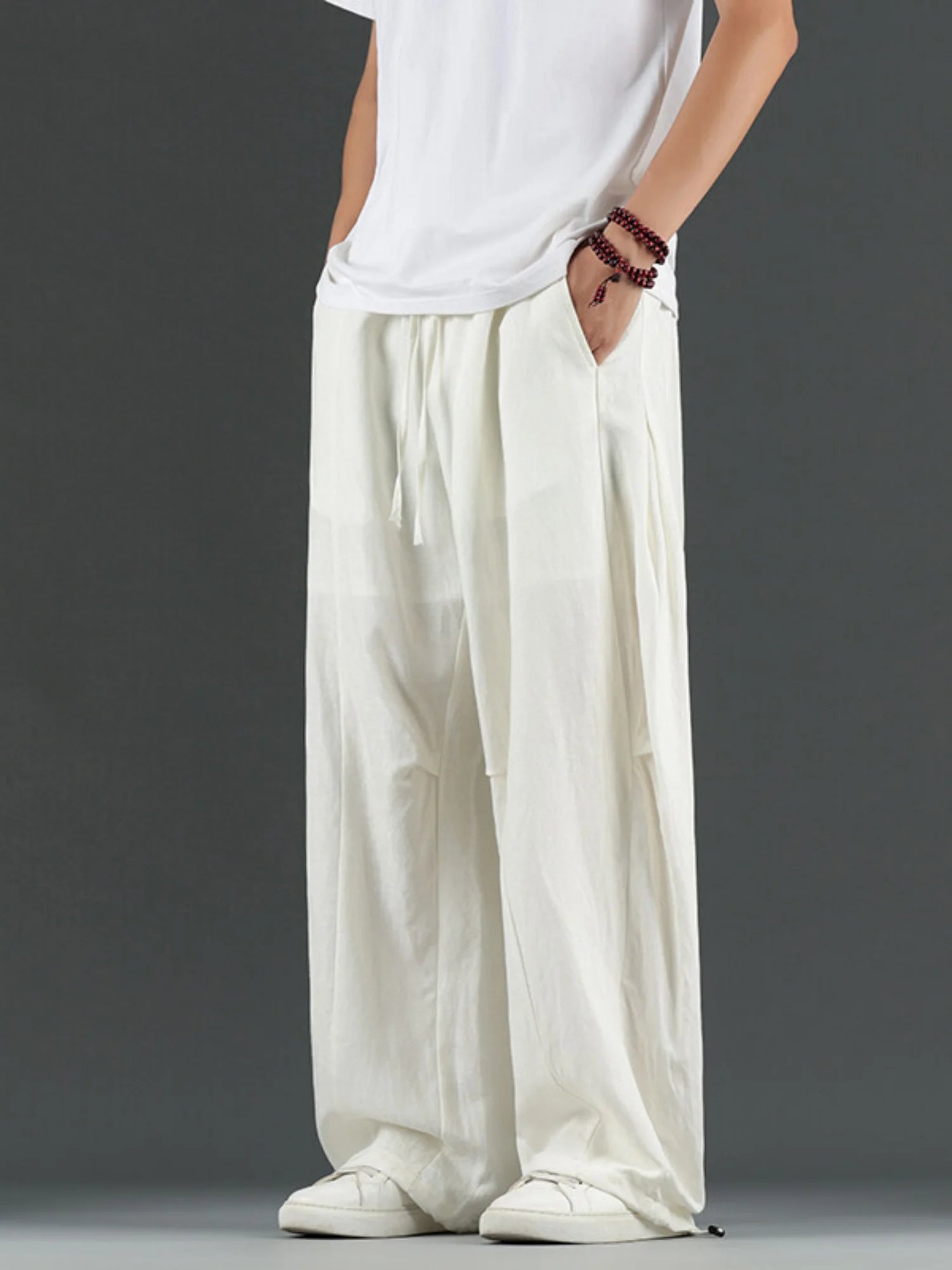 Men's Summer Thin Linen Casual Pants Loose Straight Leg Trousers Breathable Comfortable Faionable Youth Active Sle
Men's Summer Thin Linen Casual Pants Loose Straight Leg Trousers Breathable Comfortable Faionable Youth Active Sle