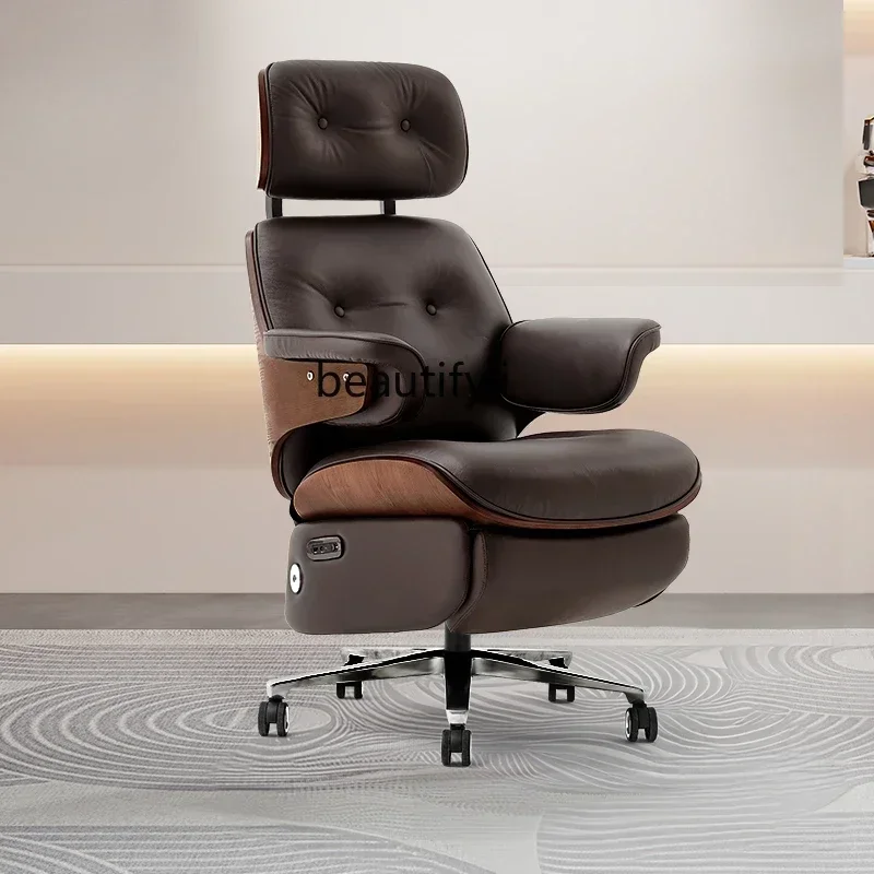 XZ1Electric office chair recliner, cowhide boss on the first layer, genuine leather home office computer, comfortable
XZ1Electric office chair recliner, cowhide boss on the first layer, genuine leather home office computer, comfortable