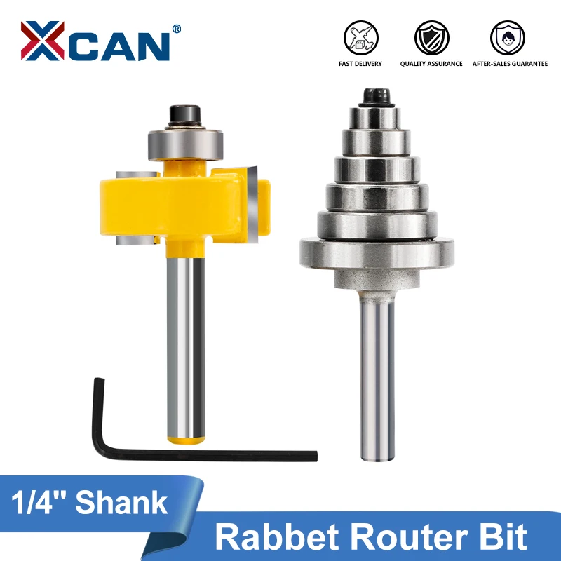 Фреза XCAN Tenon, фреза Rabbet с хвостовиком 1/4 дюйма, с 6 регулируемыми фрезами для дерева, инструменты для деревообработки, карбидная Концевая фреза 
Фреза XCAN Tenon, фреза Rabbet с хвостовиком 1/4 дюйма, с 6 регулируемыми фрезами для дерева, инструменты для деревообработки, карбидная Концевая фреза