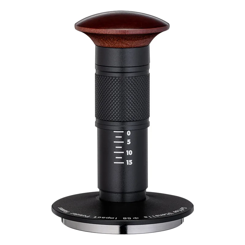 51mm 53mm 58mm Coffee Tampers Metallic Impact Powder Hammer Constant Pressure Elastic Horizon Espresso Tamper With Wooden Handle
51mm 53mm 58mm Coffee Tampers Metallic Impact Powder Hammer Constant Pressure Elastic Horizon Espresso Tamper With Wooden Handle