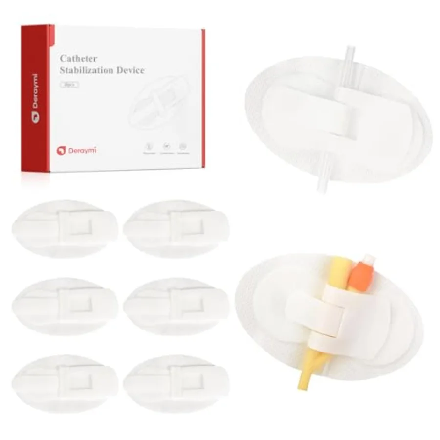 30 PCS Catheter Stabilization Devices, Foley Catheter Supplies Device Sticker, Urinary Leg Bag Legband Holder Sticker, Self Adh
30 PCS Catheter Stabilization Devices, Foley Catheter Supplies Device Sticker, Urinary Leg Bag Legband Holder Sticker, Self Adh
