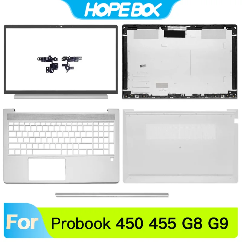 LCD Back Cover Front Bezel Palmrest Upper Top Lower Bottom Case Hinge Cover 52X8QLCTP40 Replace Cover For Probook 450 455 G8 G9
LCD Back Cover Front Bezel Palmrest Upper Top Lower Bottom Case Hinge Cover 52X8QLCTP40 Replace Cover For Probook 450 455 G8 G9