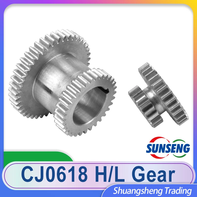 2pcs High&low Metal Transmission Gear SIEG C2&C3-014G/024G JET BD-6 Metal Lathe Main Shaft Duplicate Double Gear
2pcs High&low Metal Transmission Gear SIEG C2&C3-014G/024G JET BD-6 Metal Lathe Main Shaft Duplicate Double Gear