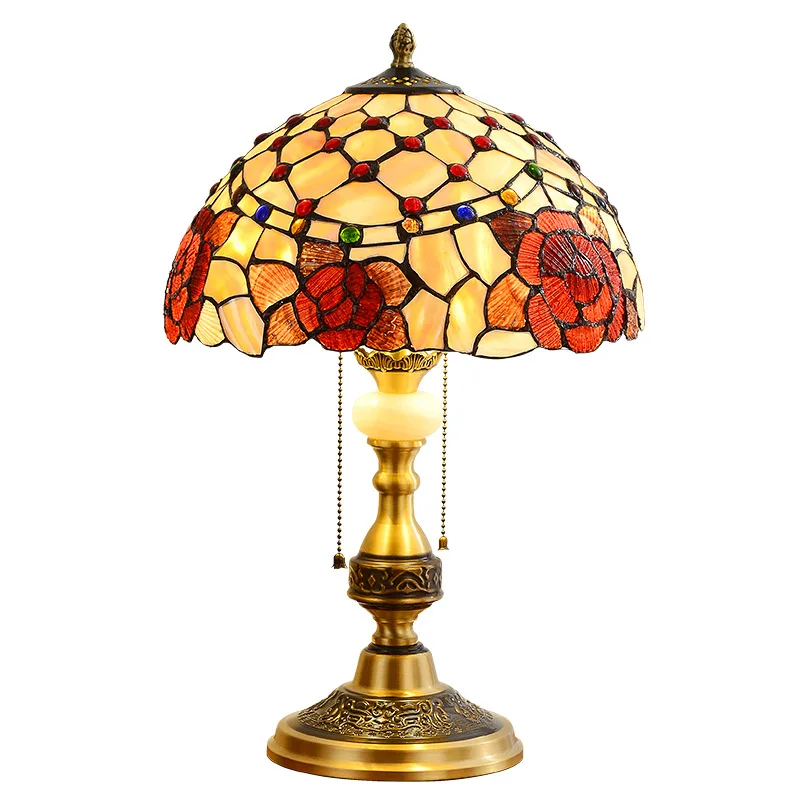 American bedroom bedside table lamp European retro French romantic living room book room wedding gift all copper decorative lamp
American bedroom bedside table lamp European retro French romantic living room book room wedding gift all copper decorative lamp