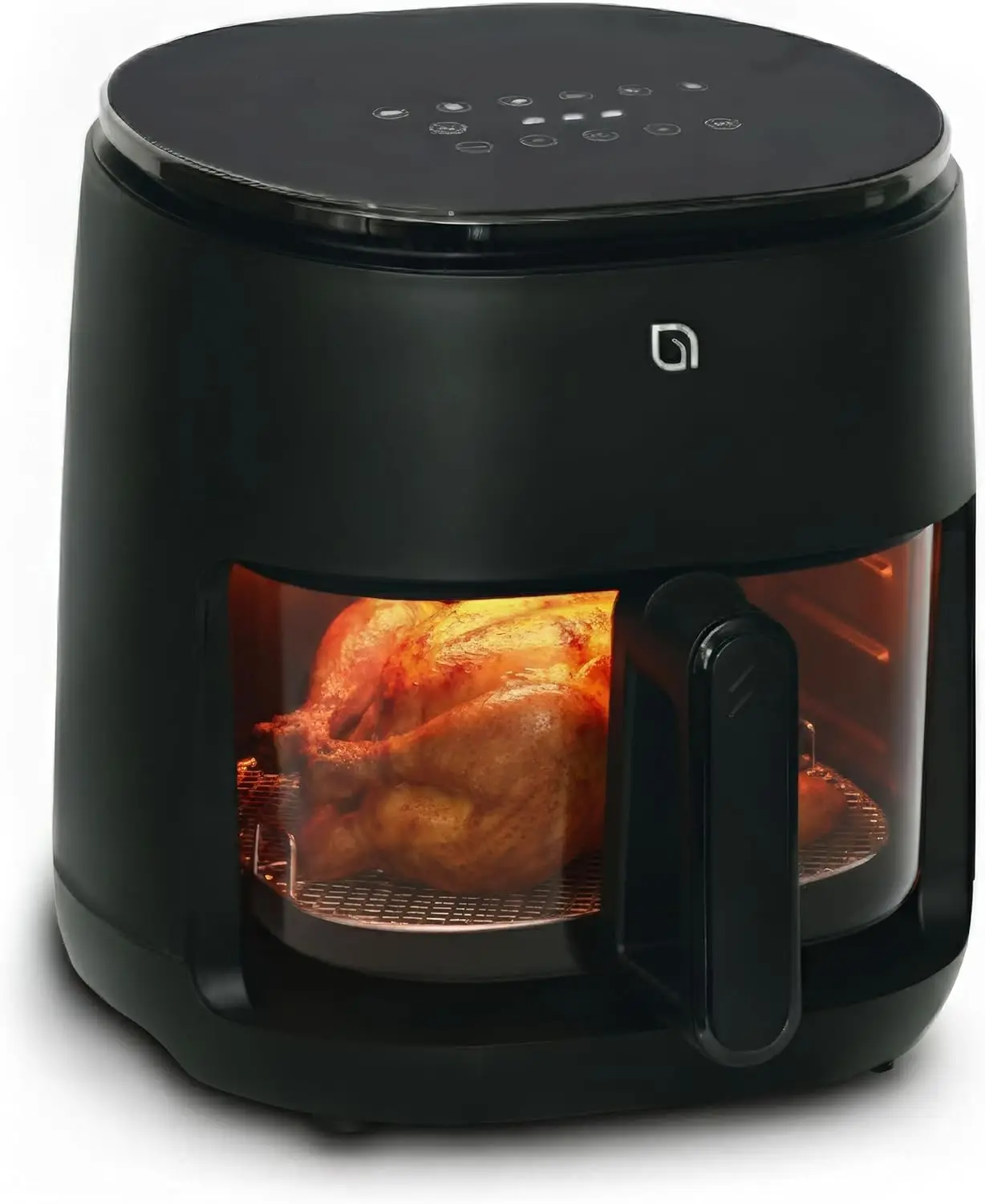 5 Quart Glass Air Fryer, 1500W, 430°F Max, 8 Presets, Dishwasher Safe, Compact
5 Quart Glass Air Fryer, 1500W, 430°F Max, 8 Presets, Dishwasher Safe, Compact