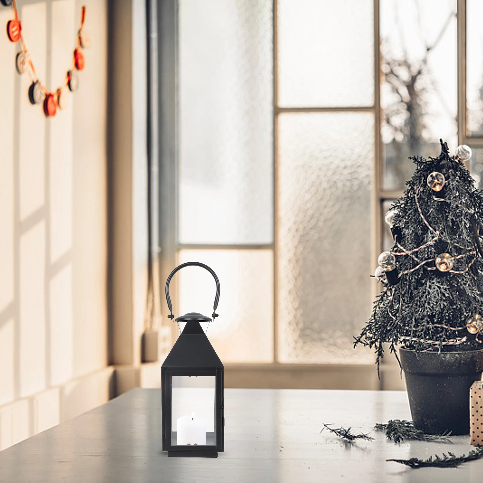 1pc Nordic Iron Art Wind Lantern Candlestick Xmas Decor Elegant Creative Stand Glass Desktop Hanging Ornament Festival
1pc Nordic Iron Art Wind Lantern Candlestick Xmas Decor Elegant Creative Stand Glass Desktop Hanging Ornament Festival