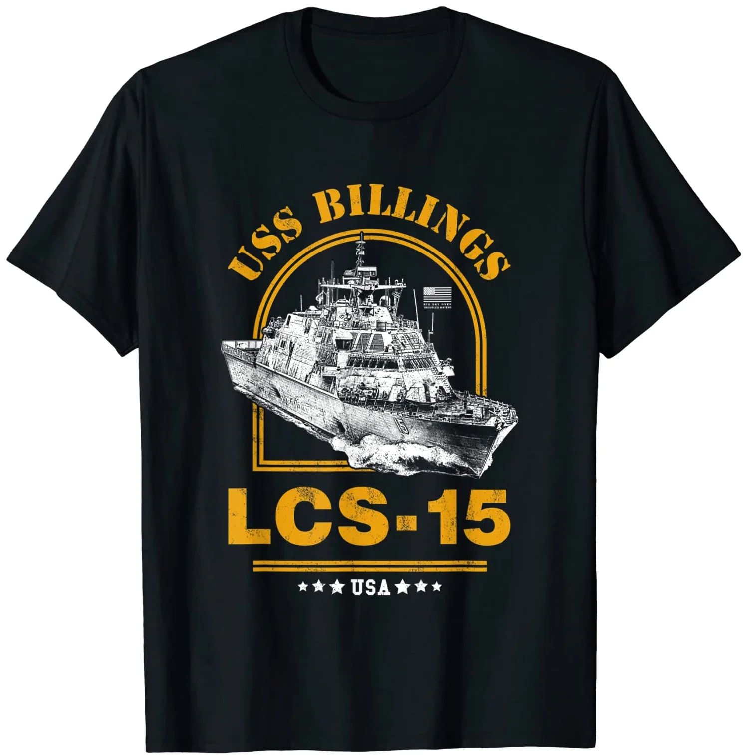 Naval Freedom-class USS Billings (LCS-15) Littoral Combat Ship T Shirt. New 100% Cotton Short Sleeve O-Neck T-shirt Casual Top
Naval Freedom-class USS Billings (LCS-15) Littoral Combat Ship T Shirt. New 100% Cotton Short Sleeve O-Neck T-shirt Casual Top