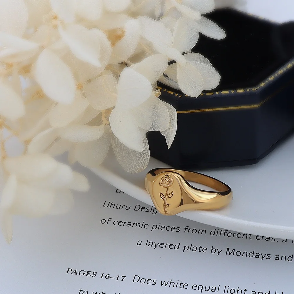 MARKA Ins Fashion Retro Style Texture Rose Ring Women's Daily Versatile Jewelry Accessories
MARKA Ins Fashion Retro Style Texture Rose Ring Women's Daily Versatile Jewelry Accessories