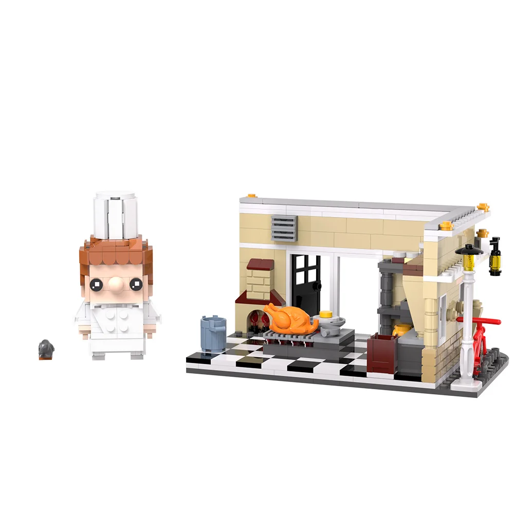 MOC Remy The Rat Kitchen Bricks Movie Remy The Rat God of Cooking Building Blocks Model Assembly Toys Kids DIY Birthday Gifts
MOC Remy The Rat Kitchen Bricks Movie Remy The Rat God of Cooking Building Blocks Model Assembly Toys Kids DIY Birthday Gifts