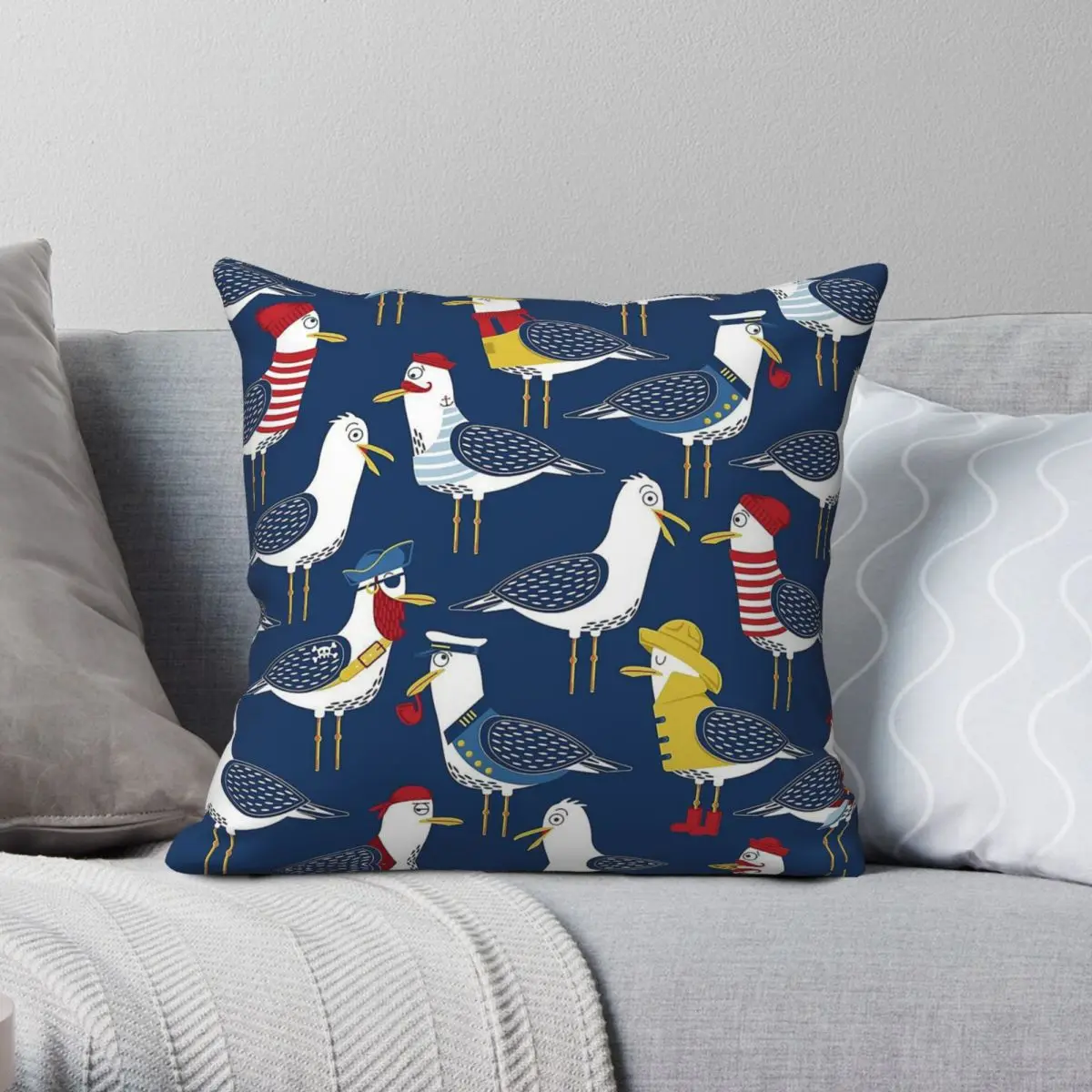 Nautical Hipster Pirate Seagulls Square Pillowcase Polyester Linen Velvet Printed Zip Decor Sofa Seater Cushion Cover Wholesale
Nautical Hipster Pirate Seagulls Square Pillowcase Polyester Linen Velvet Printed Zip Decor Sofa Seater Cushion Cover Wholesale
