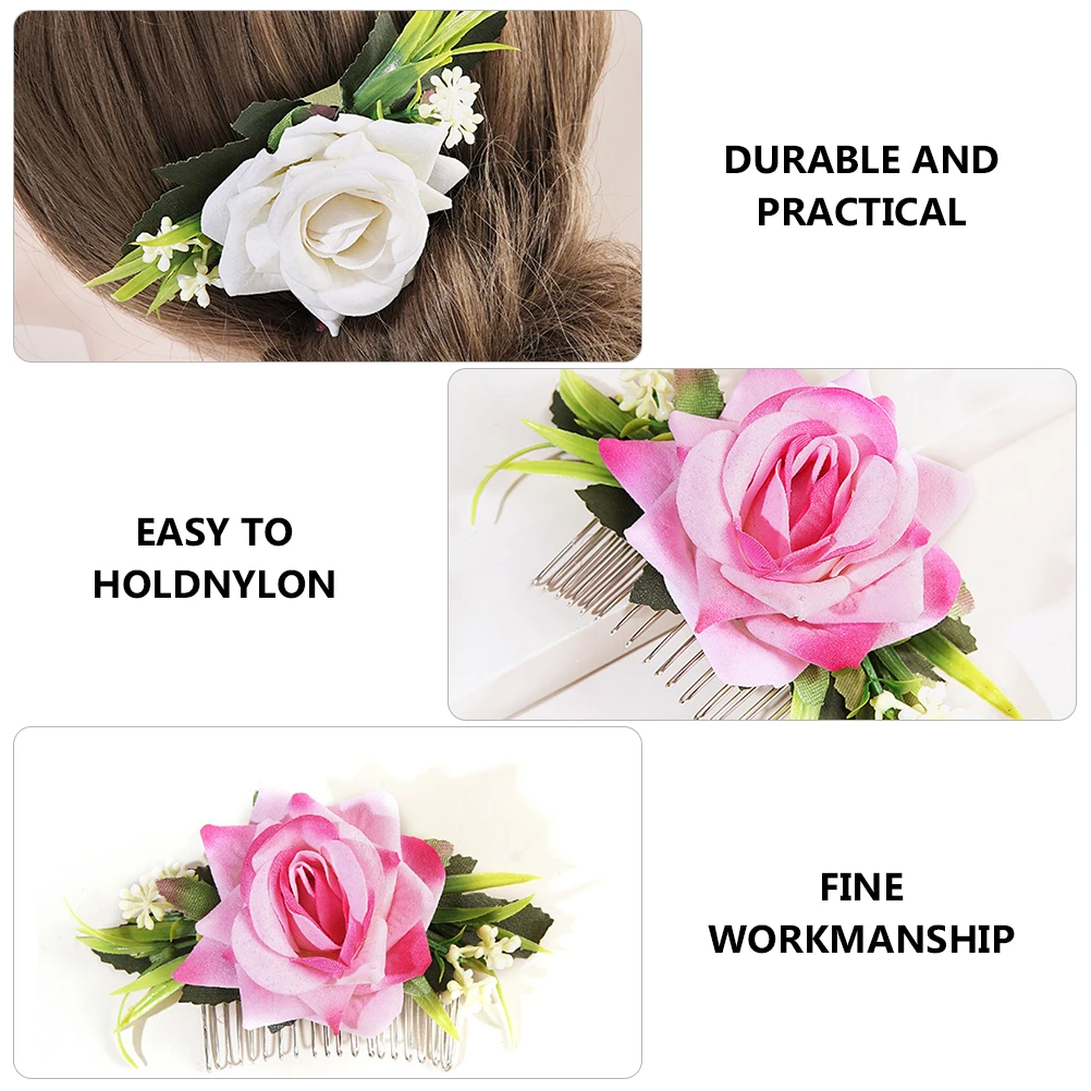 2pcs Simulated Flower Headdress Wedding Hair Combs Bridal Accessories Romantic Elegant Design Safe Durable For Special Occasions
2pcs Simulated Flower Headdress Wedding Hair Combs Bridal Accessories Romantic Elegant Design Safe Durable For Special Occasions